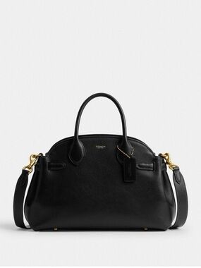 Coach Soft Empire Carryall 28 Black